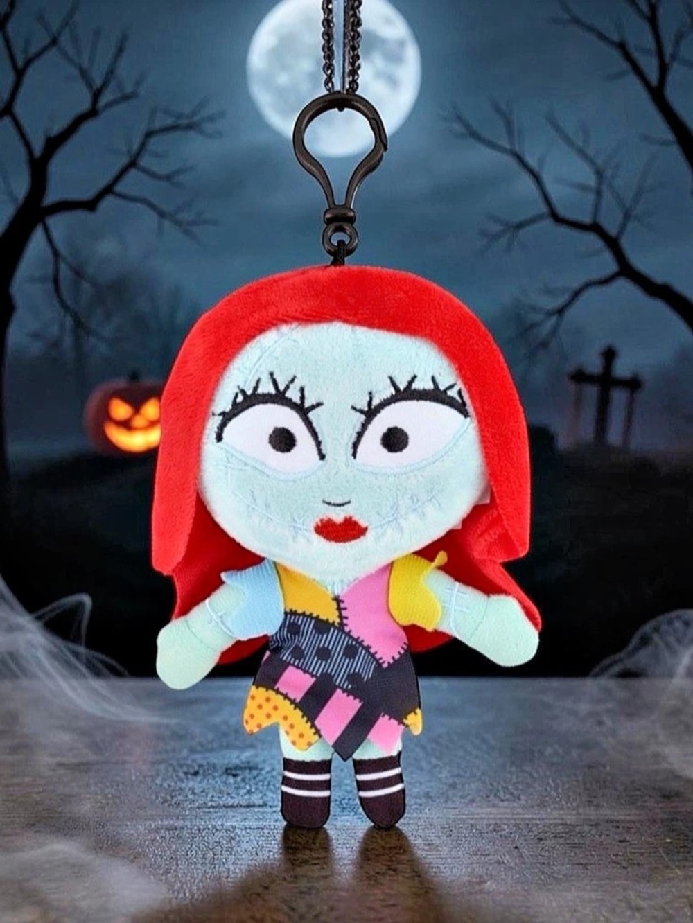 Disney The Nightmare Before Christmas Sally Character Clip Plush 6”